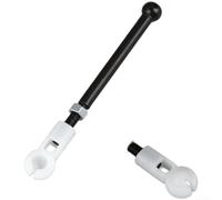 Varilla de enlace de piezas de carretilla elevadora resistente para Toyota Serie 8, conjunto de enlace de acelerador 26607-26602-71 espaciado preciso entre agujeros de montaje