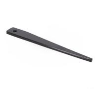 Varilla de expulsión de cuña Morse de acero de resorte de silicio y manganeso para MK0/MK1-2/MK3/MK4/MK5-6, endurecida para quitar ejes cónicos en taladros y mandriles para tornos (para mk3)