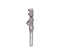 Varilla de extensión acero inoxidable DN20, boquilla descarga lineal neumática antigoteo y antifugas, válvula llenado, 3/4(13)