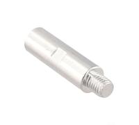 Varilla de extensión adaptador de rosca M14 de 5/8-11 a para amoladora angular y pulidora de coche, barra de extensión de amortiguador de metal, 80 mm o 120 mm, lente opcional (A)