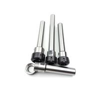 Varilla de extensión C25 ER20 ER25 ER32 - Portaherramientas de vástago recto 100L/200L/300L for tornos y fresadoras， 1 unidad(C25-ER25A-200L)