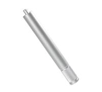 Varilla de extensión de 11,5 cm para trípodes y monopiés, orificio de montaje inferior roscado de 1/4 pulgadas, aleación de aluminio, extensión de soporte de tableta