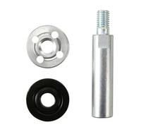 Varilla de extensión de acero de 61 mm para 100 tipos de amoladoras/pulidoras de acceso profundamente empotrado, rosca de 10 mm que asegura el ajuste de accesorios, juego de adaptadores de amoladoras