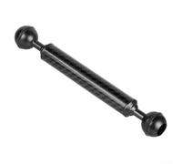 Varilla de extensión de bola doble de aleación de aluminio de 6 pulgadas | Carbono ligero para fibra, distancia central de 5 pulgadas, cabeza de bola de 1 pulgada, ideal para acción para levas