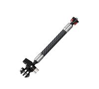 Varilla de extensión de cámara de liberación rápida de dos cabezales para cámaras de acción, longitud ajustable, diseño ligero, portátil, soporte de barra de extensión de cámara ajustable