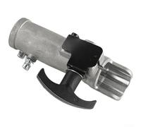 Varilla de extensión de conector rápido de tubo de aluminio para cortacésped, 1 pieza, para cortador de cepillo y conexión de eje de recortadora, instalación sin herramientas, aleación ligera