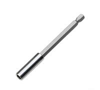 Varilla de extensión de destornillador hexagonal de 1/4 pulgadas, adaptador de enchufe magnético de cambio rápido para taladro eléctrico y destornillador, accesorio de herramienta de acero 45# para