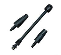 Varilla de extensión de espuma con boquillas turbo y rociadoras para lavadoras a presión K2 K3 K4 K5 K6, proporciona una limpieza eficiente para coches, patios y caminos