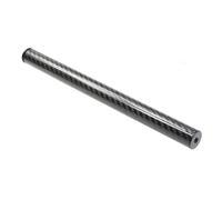 Varilla de extensión de fibra de carbono para selfie, barra flotante dual de 1/4 pulgadas, longitud del agujero del tornillo de 252 mm de diámetro de 20 mm, compatible con cámara de acción GoPro