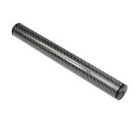 Varilla de extensión de fibra de carbono para selfie, barra flotante dual de 1/4 pulgadas, longitud del agujero del tornillo de 252 mm de diámetro de 28,5 mm, compatible con cámara de acción GoPro