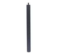 Varilla de extensión de metal para trípodes, con rosca macho a hembra de 1/4 pulgadas para estabilidad de la cámara y extensor de postes de cámara de alcance