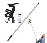 Varilla de extensión de rociador - Herramienta de brazo de pulverización de acero inoxidable de 10,5 pies de nailon, adaptadores para aplicaciones de larga distancia, dispositivo de