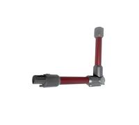 Varilla De Extensión De Tubo Curvo De Metal For Aspiradora, Compatible Con JIMMY, H9 Pro / JV85 / H8 Flex / JV85 Pro / H9 Flex / H10 Flex / H10 Pro
