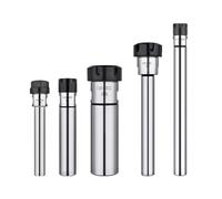Varilla de extensión de vástago recto ER de alta precisión - C10-ER8A, C12-ER11, C16-ER16, C20-ER20 - Acero de aleación duradero 42CrMo， 1 unidad(C20-ER16A-100L)