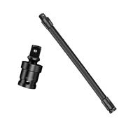 Varilla de extensión flexible de 1/2" Extensores de llave flexible Acopladores de carga de resorte para trabajo preciso Reparación de automóviles Club de extensión de herramientas eléctricas