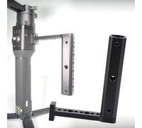 Varilla de extensión ligera con empuñadura superior para estabilizador DJI Ronin S, aleación de aluminio,