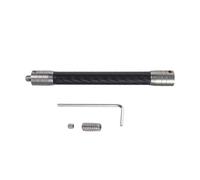 Varilla de extensión ligera de 14 mm, conector de acero inoxidable, montaje de 1/4 pulgadas para cámara de acción, accesorios de cámara de fibra de carbono de acero inoxidable