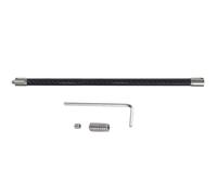 Varilla de extensión ligera de 14 mm, conector de acero inoxidable, montaje de 1/4 pulgadas para cámara de acción, accesorios de cámara de fibra de carbono de acero inoxidable