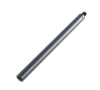 Varilla de extensión macho hembra de 3/8 pulgadas, extensor de aleación de aluminio para fotografía, transmisión en vivo, varilla de extensión de micrófono de 15 mm de diámetro