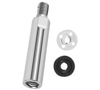 Varilla de extensión para amoladora angular, rosca M10, acero grueso, accesorios para amoladora angular con placas de presión, tuerca, uso amplio para cabezales de amolado, ruedas y discos, tuerc