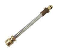 Varilla de extensión para lavadora de alta presión Lanza de extensión for hidrolavadora 16 cm, 20 y 38 con conexión rápida 1/4"(Color 5,38.5CM)
