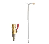Varilla de extensión para lavadora de alta presión Varilla de extensión for lavadora alta presión 1/4" con conexión rápida y válvula encendido/apagado(Long 90 degree)
