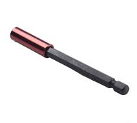 Varilla de extensión para puntas de vástago hexagonal de 1/4 pulgadas, soporte magnético de punta de destornillador con mango de cambio rápido de 300 mm de largo, compatible con taladro eléctrico (100