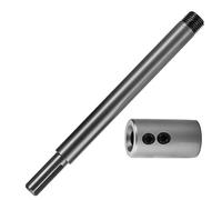 Varilla de extensión triangular de alta resistencia con tornillo de bloqueo para herramientas eléctricas seguras, accesorios de perforación, adaptador de cortador de agujeros