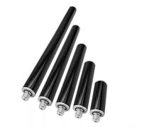 Varilla de fibra de carbono de 32 mm con rosca de 5/8 x 11 para uso en postes de encuesta extensibles y conexión a dispositivos de medición estandarizados (40 cm)