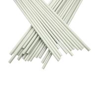 Varilla De Fibra De Vidrio Blanca De 20 Piezas, Diámetro 1-5mm De Longitud 500mm Varilla De Fibra De Vidrio Sólida Arqueada Mosquitera For Tienda Soporte(4.0x500mm)