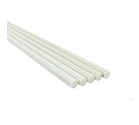 Varilla de fibra de vidrio de 1000mm de longitud, varilla redonda elástica de fibra de vidrio sólida, for modelos de aviones, varillas de aislamiento de fibra de vidrio, 10 Uds.(Color:10pcs 9x1000mm)
