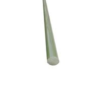 Varilla de fibra de vidrio, Varilla aislante FR4 G10 de longitud 50 cm, varilla epoxi, tablero fibra vidrio verde claro, resina(Diameter 8mm)