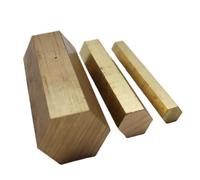 Varilla de latón, barra Hexagonal de latón, Hardware, varillas hexagonales de latón macizo, longitud de 100mm for hacer moldes industriales DIY(17mm*100mm)