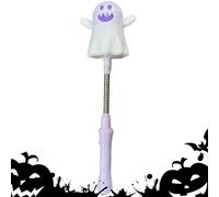 - Varilla de luz de Halloween, barra de luz de Halloween, varita mágica parpadeante de Halloween, varita mágica parpadeante, disfruta del espíritu de calabaza de Halloween