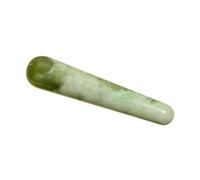 Varilla de Masaje de Jade, Masajeador de Puntos, Cuerpo y Pies | Uso mientras Ves TV o Escuchas Música, Color Verde Claro, Forma Retro Tradicional, Alivio de Tensión