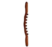 Varilla de masaje de madera, herramienta de rodillo de 8 cuentas, dispositivo manual Gua Sha, de muscular, para mujeres, hombres, corredores, atletas, amantes del fitness, levantadores