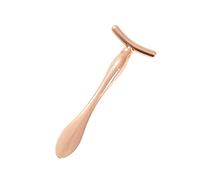 Varilla de masaje de ojos en forma de T Beauty Metal Masajeador de ojos Pala de masaje de ojos Palillo de metal Masaje Clítoris Estimulación para