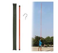 Varilla de medición aislada, varilla telescópica no conductiva, herramienta portátil ligera para inspecciones de líneas eléctricas y aplicaciones forestales