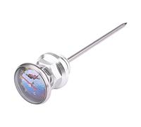 Varilla de medición de aceite, aleación aluminio resistente, medidor nivel aceite con termómetro integrado, para motociclistas profesionales y aficionados en talleres o viajes largos