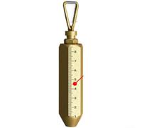 Varilla de medición de aceite de metal con regla de anclaje de latón y cinta de acero al carbono para nivel de aceite de petrolero, medidor de profundidad de agua, medidor de líquido industrial
