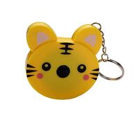 Varilla de medición para niños, flexible, el tigre, panda, rana, cerdito, fiesta, cumpleaños, niño y niña, aprendizaje, papelería, proyecto de medición (A, talla única)