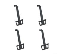 Varilla de palanca de estrangulador para motosierras 372 375 362 365 - Kit de reparación de carburador de plástico de alta resistencia, componente negro, 2 piezas (4 piezas)