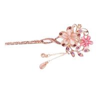 Varilla de pelo tradicional china, tradicional chino elegante de cristal, joyería de cosplay para niñas, accesorio nupcial