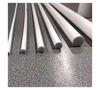 Varilla De Plástico, 1 Uds. Longitud 50cm/25cm Politetrafluoroetileno Blanco Barra Sólida Mecanizado No Tóxico DIY Varilla De Plástico PTFE Blanco (Color : 30mm, Size : Length 12cm)
