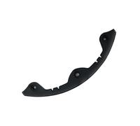 Varilla de protección para snowboard, elegante, estable, parachoques de snowboard - tira patineta negra flexible, cubierta de cubierta larga nariz para tablero, protector para monopatines
