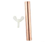 Varilla de repuesto de ánodo de cobre para piscina, sistema ionizador de piscina, tratamiento de purificación de agua, herramienta clarificador de mantenimiento (160 g)