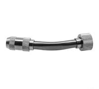 Varilla de repuesto de varilla de pulverización de acero inoxidable para sistemas de lavado a presión con boquilla giratoria para cambiar entre niebla y flujo (10 cm)
