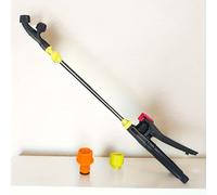 Varilla de Riego Retráctil Universal 45-80Cm Ajustable Larga Tubo Pulverizador Extensión Varilla Boquilla Y Mango, Adecuada para Exteriores, Boquilla de