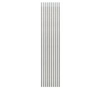 Varilla De Soldadura 10 piezas WC20 175 mm 1/1,6/2/2,4/3/3,2/4 mm Electrodo de tungsteno de cerio de cabeza gris Accesorios de soldadura TIG Varillas de soldadura de aguja de arco de argón(2mm)