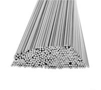 Varilla de soldadura de aluminio de 1 6 mm de diámetro, alambre de soldadura de núcleo de flujo de bajo punto de fusión para soldadura y reparación de aluminio y aleaciones conductoras